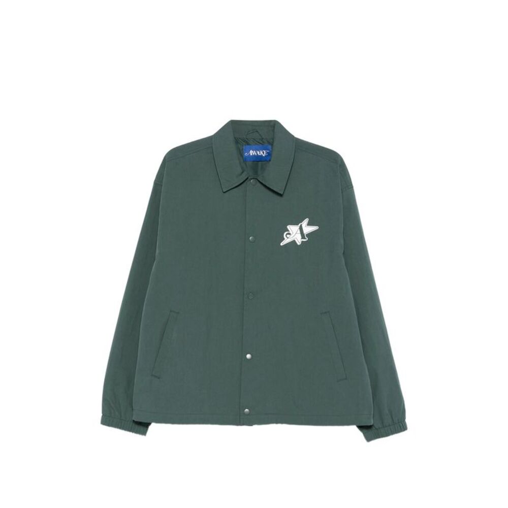Awake Ny Green Jackets - Shirt Jackets Men